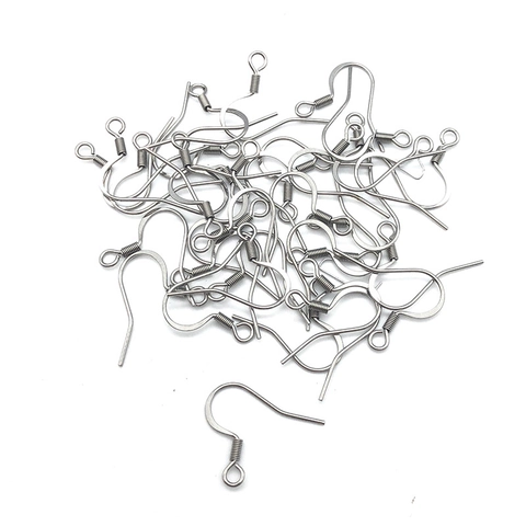 Monachelle in Acciaio Inossidabile per Creazione Gioielli DIY Stile Occidentale Oro Argento Ganci per Orecchini All'Ingrosso