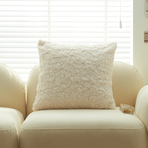 Moderner Luxus Plüsch Garngefärbt Kissenbezug Weich Bequem Abstraktes Muster Dekorative Sofa Bett Wurf Kissenbezug