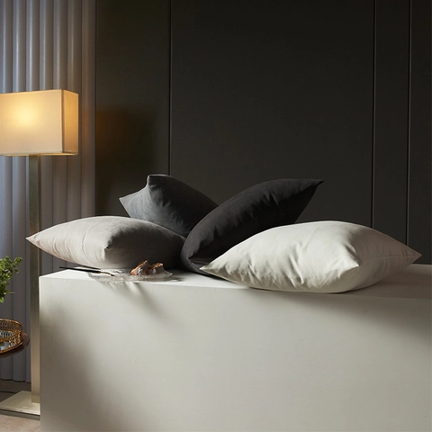 Federa per Cuscino in Morbido Velluto a Tinta Unita Minimalista Quadrata per Divano Letto Decorazione Domestica Soggiorno