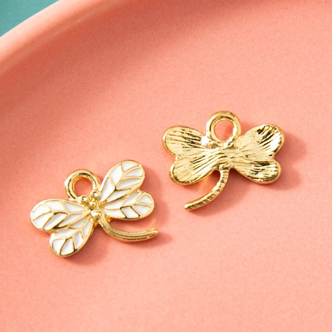 Dragonfly Alloy Enamel Pendants Colorful Insect Charms For DIY Necklace Bracelet Earrings Jewelry Making Findings Accessories