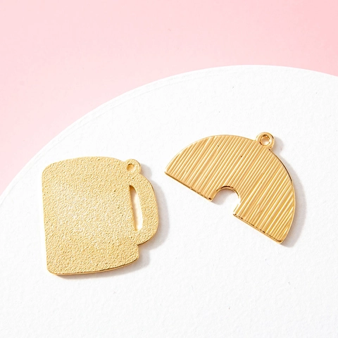 Cartoon Legering Emaille Koffiekop Regenboog Hangers Voor DIY Sleutelhanger Sieraden CAFFEINE FIEND Mok Charm