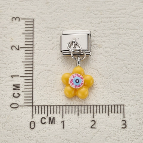 Halloween Charms Italiens Links en Acier Inoxydable Modulaires Pendentifs pour Bracelet Fantôme Citrouille Chauve-souris Mauvais Œil DIY Accessoires Bijoux