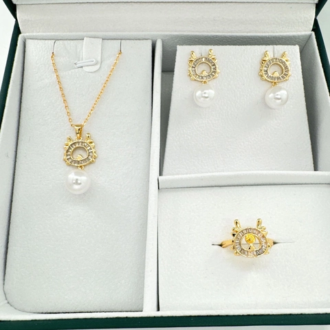 Accesorios Joyería DIY Dragón Astas Cobre Poste Plata Ley 925 Rhinestone Base Colgante Pendiente Anillo Para Perlas