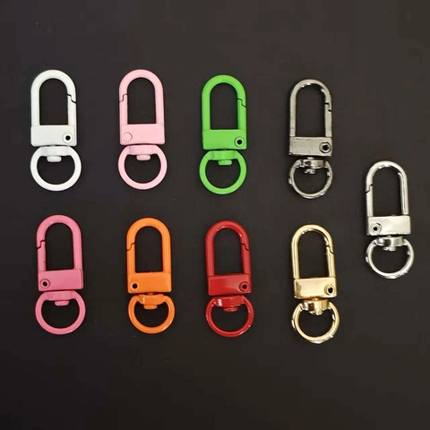 Lega Chiusura a Moschettone Cuore Tondo Anello Chiusura Gioielli DIY Componenti Portachiavi Ciondolo Materiale Accessori Borsa