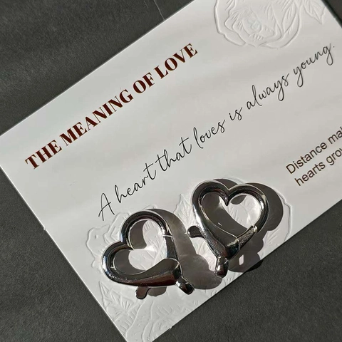 Chiusura a Moschettone in Lega a Forma di Cuore Fai da Te Componenti per Gioielli per Portachiavi Borsa Ciondolo Accessori Galvanizzato