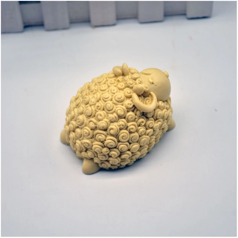 3D Sheep Hedgehog Animal Silicone Mold For Fondant Cake Chocolate Handmade Soap Candle Plaster Resin Craft Baking Tool