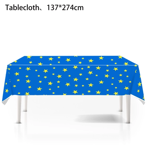 Unabhängigkeitstag Amerikanische Flagge Einweg Tischdecke Patriotische Thema Party PE Kunststoff Wasserdicht Sterne Streifen Rechteckigen Tischdecke Dekoration Zubehör