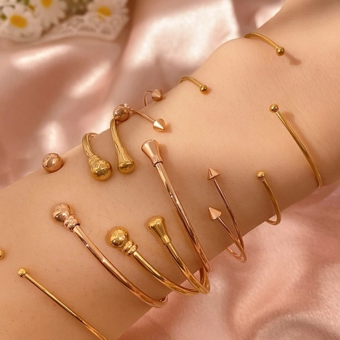 Edelstahl Schraubenmuster Armreif Mit Schraubendreher Stapelbare Sphärische Perle Modeschmuck Für Damen Geschenk