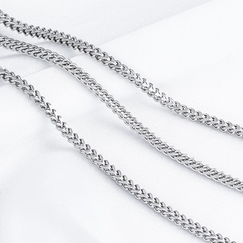 Edelstahl Weizen Spiga Kette Für DIY Schmuckherstellung Handgefertigte Halskette Armband Zubehör Steel Farbe