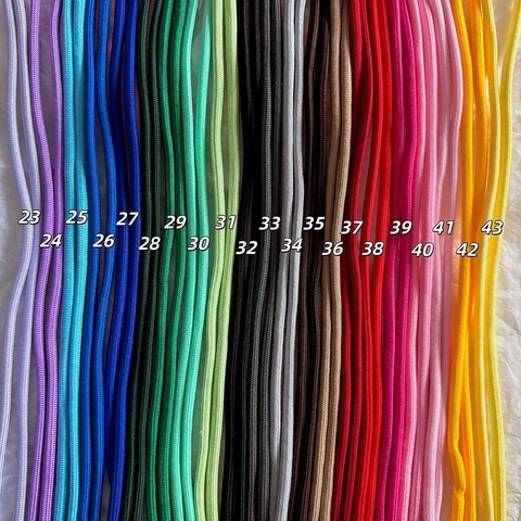 Braided Nylon Paracord For DIY Jewelry Making Keychain Pendant Bag Ornament Material High Strength Multi Color Rope