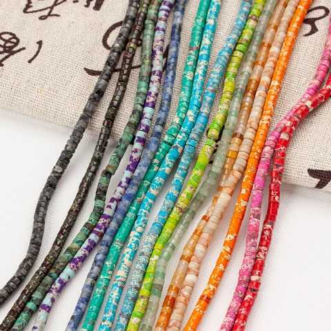 Pietra Naturale Disco Tondo Piatto Heishi Perle Sfuse Per Fai Da Te Creazione Gioielli Collana Bracciale Forniture Artigianali Stile Etnico