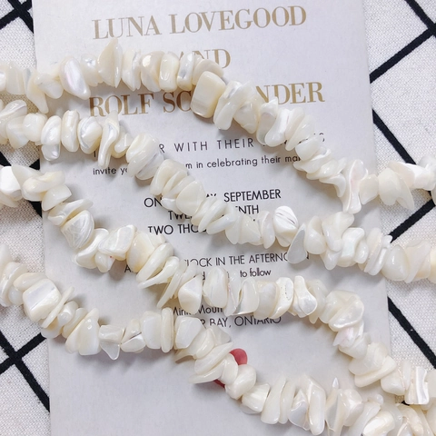 Natural Shell Irregular Pendant Creamy White Mother Of Pearl Charms For Minimalist Necklace Bracelet DIY Jewelry Making Accessory