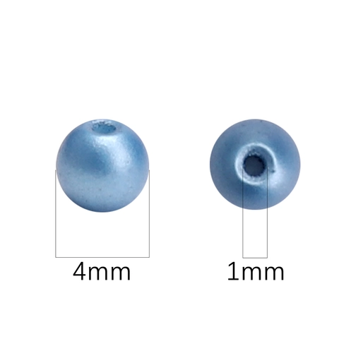 Premium Glass Pearl Round Loose Beads For Jewelry Making DIY Bracelet Necklace Macaron Colors Fashion Accessories For Women