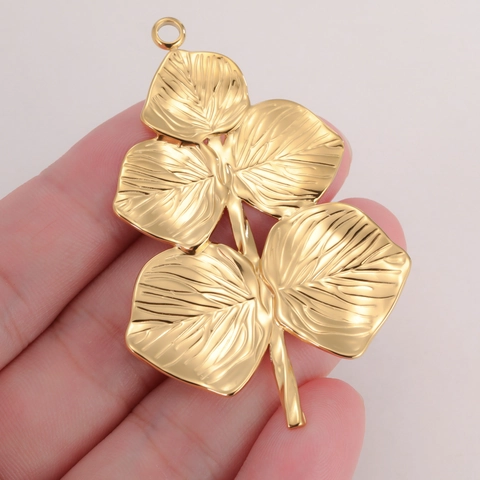 Edelstahl Blatt Anhänger Für Halskette Ohrring DIY Schmuckherstellung Texturierte Botanische Blatt Charms Mit Aufhängeschlaufe