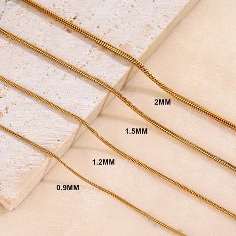 Minimalistische Schlangenknochenkette Halskette Aus Edelstahl Für Damen Gold Silber Plattiert Hip Hop Modeschmuck Für Den Alltag