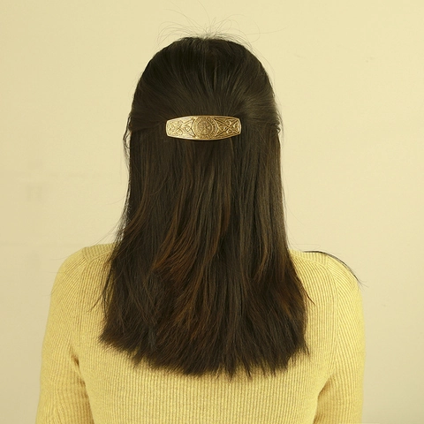 Orecchini Vichinghi Vintage Vegvisir Rune per Donna in Lega Nodico Nodo Celtico Bussola Forcina Accessori per Capelli