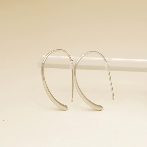 Pendientes de Gancho de Gota de Agua de Cobre Minimalistas Chapados en Oro Plata Joyería de Moda Coreana Para Mujer Oficina
