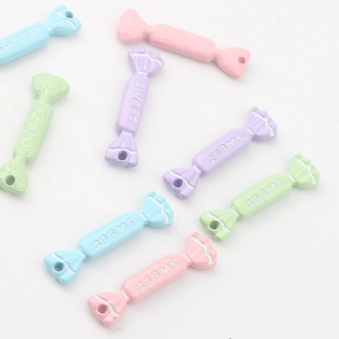 Süße Bonbonform Zinklegierung Anhänger Macaron Farbe DIY Schmuckherstellung Zubehör Für Ohrringe Halskette Armbänder Charms