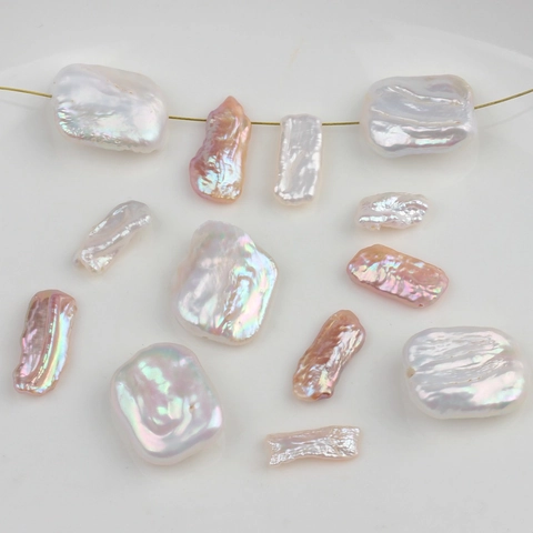 Natural Baroque Freshwater Pearl Irregular Loose Beads High Luster DIY Jewelry Findings Accessories For Earrings Necklaces