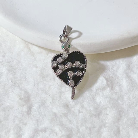 Vintage 18K Vergoldet Legierung Zirkonia Emaille Schlange Herz Fisch Schildkröte Anhänger Für Damen DIY Halskette Schmuckherstellung Charms Zubehör