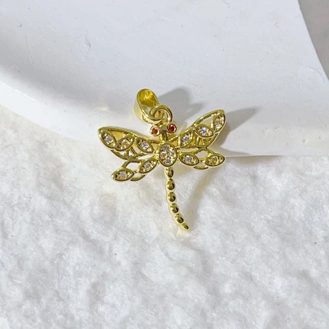 Schmetterling Libelle Kolibri Anhänger Nur Anhänger Ohne Kette Zirkon Legierung DIY Schmuckherstellung Zubehör Für Damen Gold Silber Galvanisiert