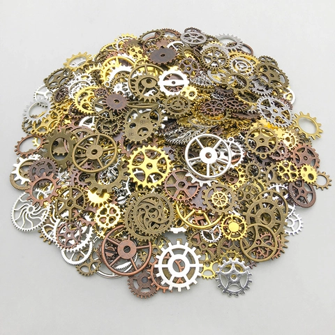 Steampunk Legering Tandwielen Vintage Stijl Charms DIY Sieraden Maken Mechanische Tandwiel Hangers Voor Knutselen Decoratie