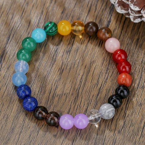 Handgefertigtes Naturstein Perlenarmband Achat Tigerauge Kristall Energie Armband Für Damen Herren Freundschaftsschmuck Geschenk