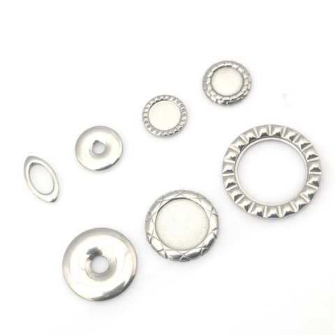 Edelstahl Rund Hohl Konzentrische Kreise Anhänger Geometrische Charms Für DIY Schmuckherstellung Fashion Punk Accessoire