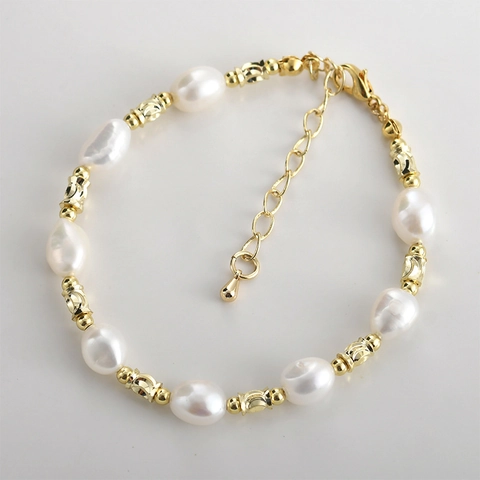 14K Gold Plated Copper Round Tube Spacer Beads For DIY Jewelry Making Bracelet Necklace Accessories Textured Metal Beads