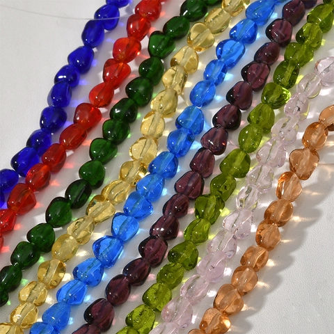 Perline di Vetro Irregolari Stile Barocco Fatte a Mano Perline Sciolte Lampwork per Fai da Te Collana Braccialetto Gioielli Accessori