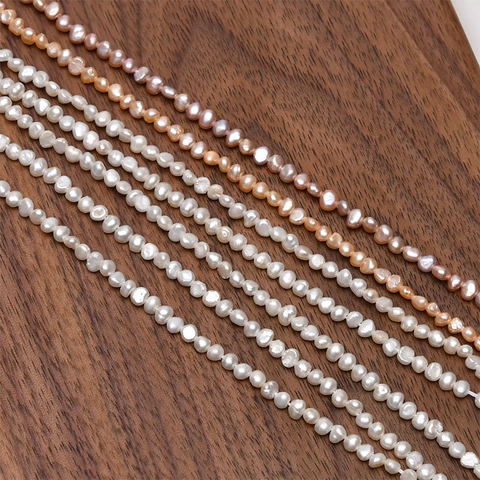 Baroque Natural Freshwater Pearl Beads Irregular Shape For Jewelry Making DIY Accessories Necklace Bracelet Strand