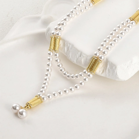 Copper Magnetic Tube Beads For DIY Jewelry Making 14k Gold Silver Plated Knurled Spacers For Necklace Bracelet Handmade Connectors