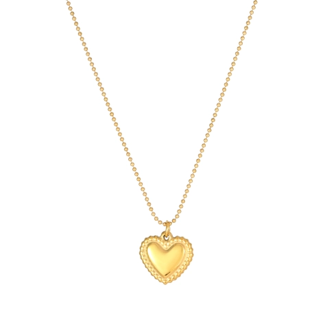 Stainless Steel Gold Plated Necklace For Women Butterfly Heart Star Checkerboard Pendant Snake Ball Cross Chain Jewelry Gift