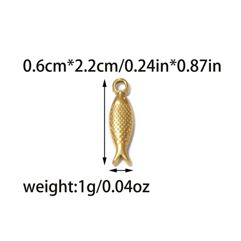 Vintage Stainless Steel Pendants Heart Cat Fish Coconut Tree Shell Charms For DIY Jewelry Making Gold Silver Rhinestone Pendants