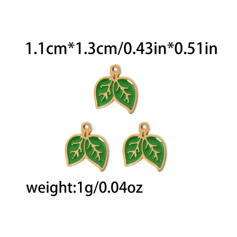 Vintage Stainless Steel Tree of Life Leaf Feather Pendants For DIY Jewelry Making Hollow Out Gold Silver Plated Charms