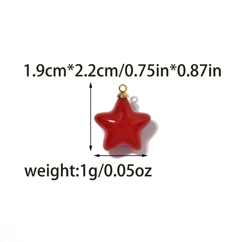 Stainless Steel DIY Pendant Charms Cross Star Fish Sugar Cube Zirconia Enamel Jewelry Making Components For Necklaces