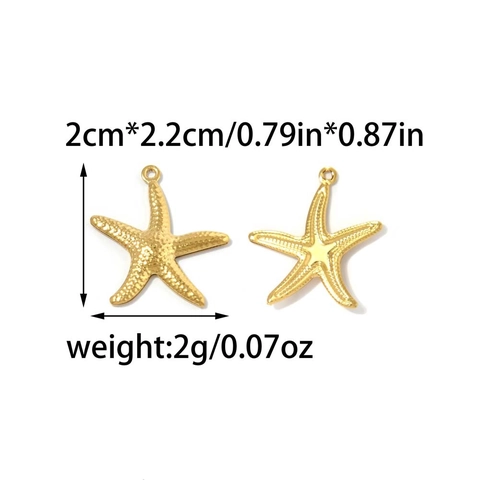 Stainless Steel Bow Ginkgo Leaf Starfish Geometric DIY Pendant Charms With Mother Of Pearl Rhinestone Artificial Pearl For Jewelry Making Accessories
