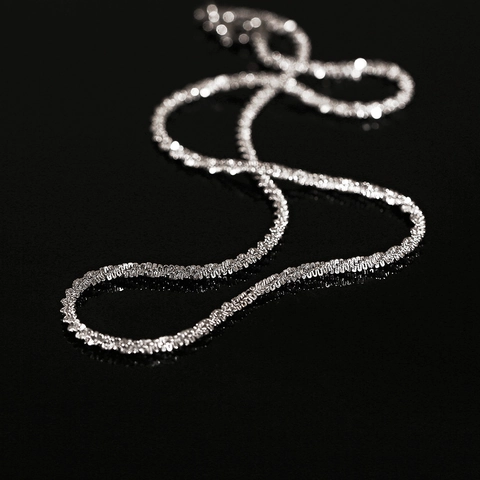 Collana Catena In Acciaio Inossidabile Minimalista Con Trama Stellata Scintillante Per Uomo Donna Catena A Maglie Choker Gioielli Unisex