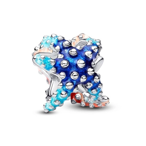Ocean Series DIY Marine Charms For Bracelet Necklace Alloy Enamel Zirconia Whale Sea Star Travel Dangle Beads Jewelry Making Gift