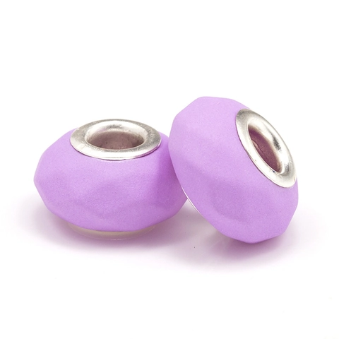 European Style Large Hole Charm Beads Alloy Glass Resin Rhinestone Beads For DIY Jewelry Making Bracelet Accessories Women
