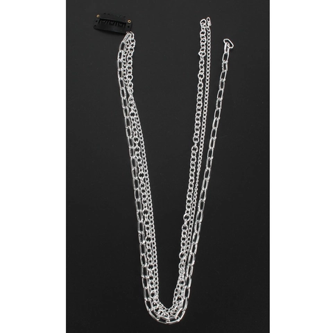 Damen Punk Mehrlagig Lange Quaste Haarkette Minimalistische Legierung Versilbert Haarklammer Fransen Schmuck Zubehör