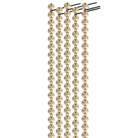 Punk Stil Legierung Lange Quaste Haarkette Mit Konischen Nieten Gothic Metall Haarspange Kopfschmuck Für Damen Party Zubehör