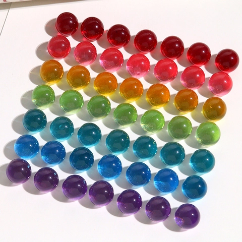 14mm Round Jelly Transparent Resin Cabochons Flatback Clear Beads For DIY Jewelry Making Hair Clip Earring Materials