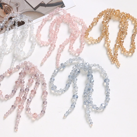Pendentif Nœud en Cristal Fait à la Main Style Doux Preppy Charme de Sac Téléphone Accessoires Mode pour Filles