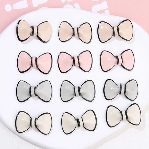 Stile Coreano 3D Fiocco Acetato di Cellulosa DIY Accessori per Gioielli Materiale per Custodia Telefono Orecchini Patch Decoro