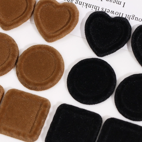Gevlokte Hars Geometrische Vormen Hart Rond Vierkant DIY Sieraden Maken Accessoires Voor Vrouwen Oorbel Haarspeld Decoraties