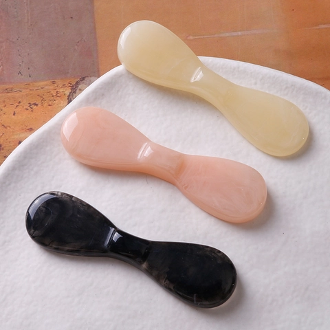 Korean Style Marble Pattern Resin Bowknot DIY Jewelry Accessory Resin Patch For Hair Clips Beauty Tool Decoration