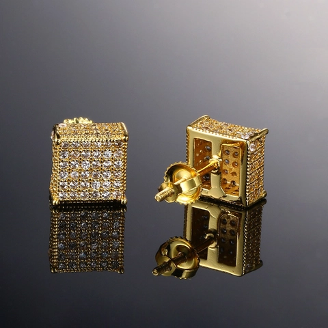 Pendientes de cobre para hombre
