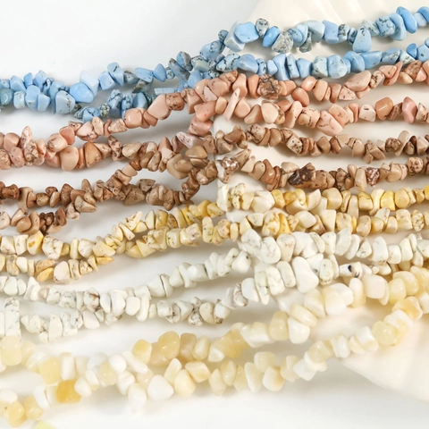 Natural Stone Irregular Chip Beads Long Strand For DIY Jewelry Making Necklaces Bracelets Craft Accessories Handmade Supplies