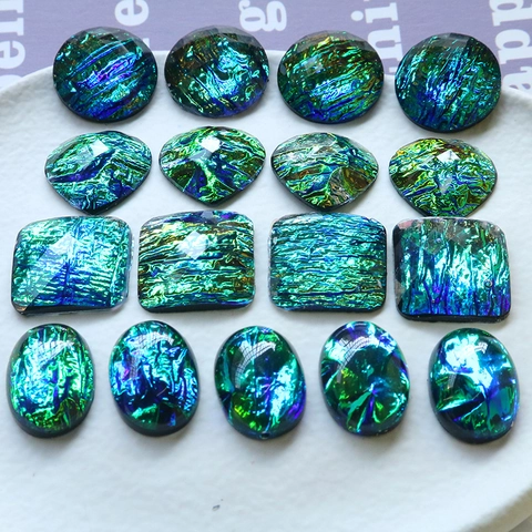 Sterrenhemel Hars Gefacetteerd Hart Rond Vierkant Ovaal DIY Sieraden Maken Charms Voor Oorbel Telefoonhoesje Decor Artistieke Patch Materiaal